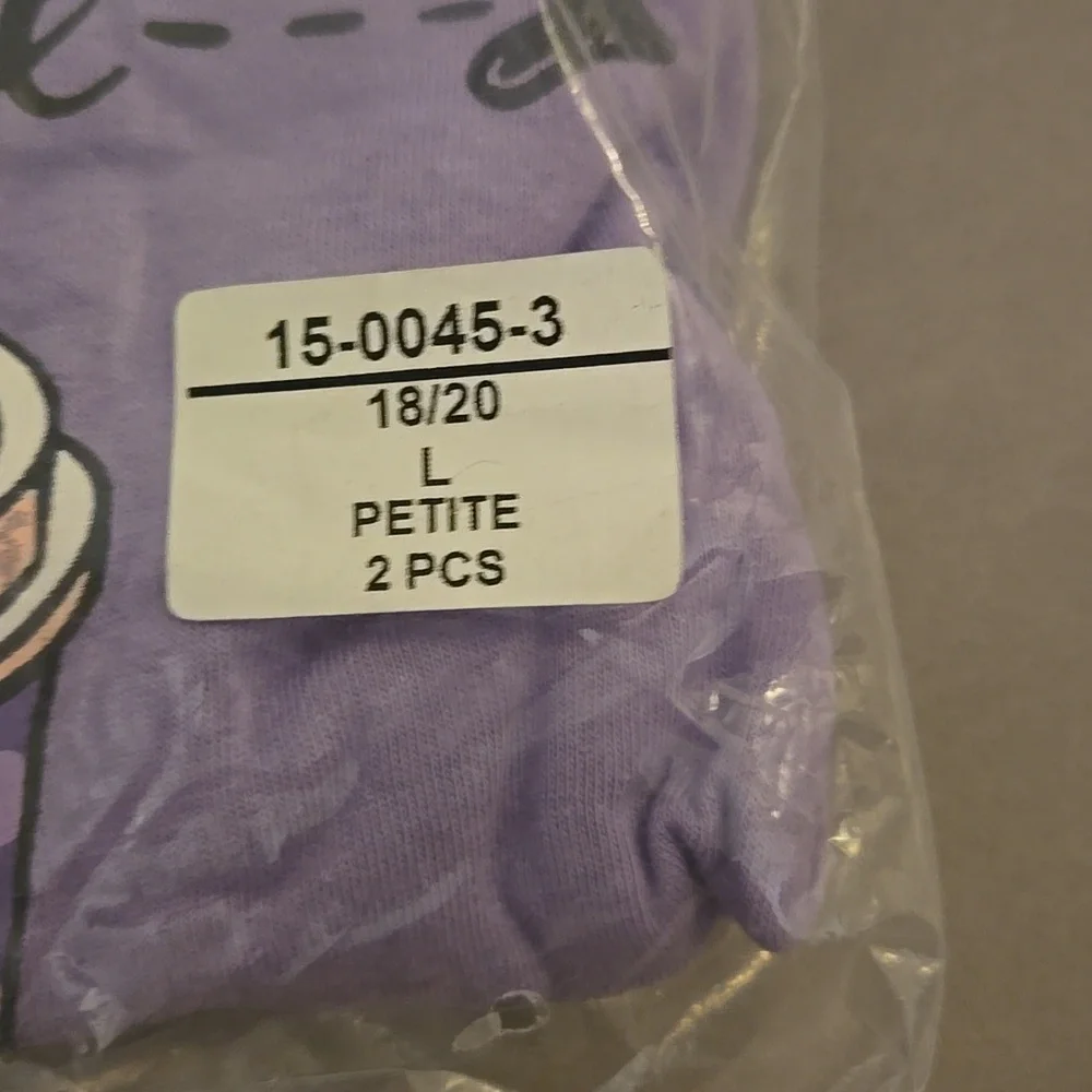 Purple PJ Set Womens Coffee Cup Design - Picture 3 of 5